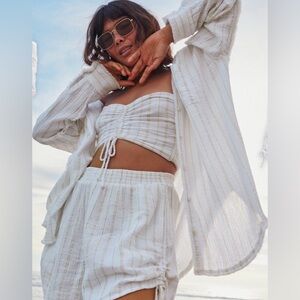 Aerie pool to party cinched top